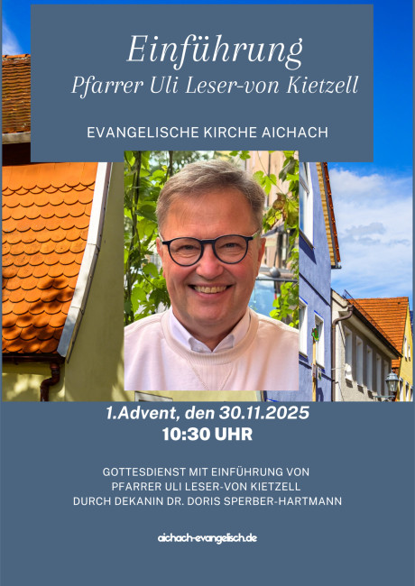 Einführung Pfarrer Ulli Leser-von Kietzell